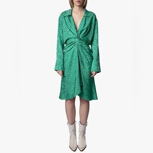 NWT- Zadig&Voltaire Rozo Silk Dress- S